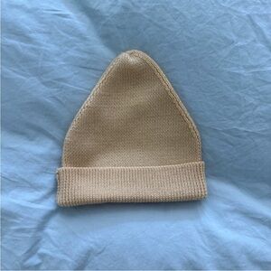 James street co butter yellow Port Wool beanie